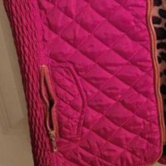 Quilted Red Lee HanTon Vest *EUC* Large - Picture 2 of 3